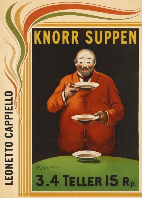 Leonetto Cappiello Knorr Suppen No5 - Poszter
