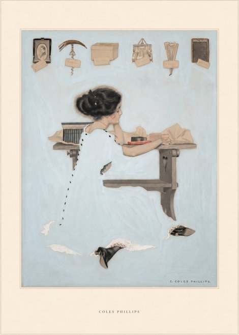 Coles Phillips Remembrance No5 - Poszter