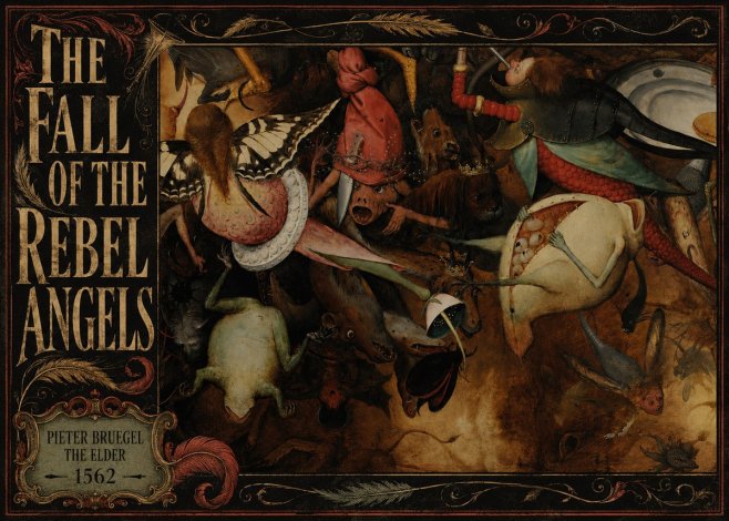 Pieter Bruegel The Fall of the Rebel Angels V No4 - Poszter