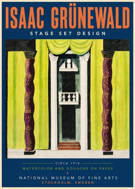 Isaac Grünewald Stage Set Design No5 - Poszter