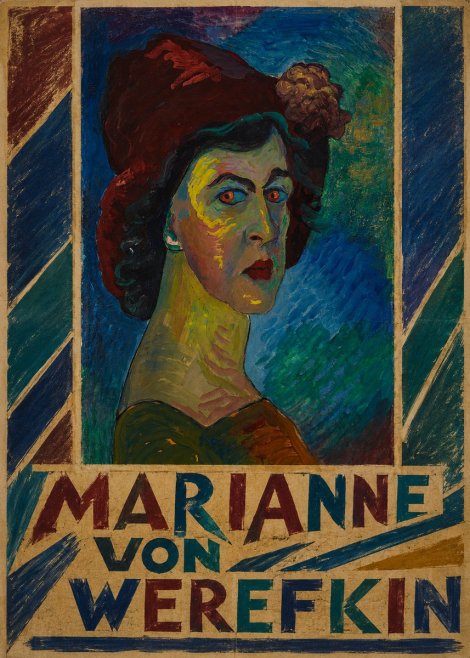 Marianne von Werefkin Self-portrait No3 - Poszter