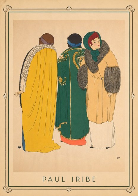Paul Iribe Fashionable Figures No1 - Poszter