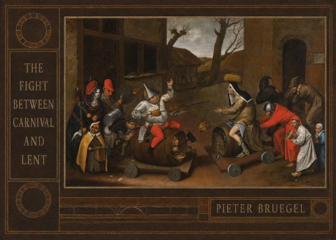 Pieter Bruegel The Fight Between Carnival and Lent IV No3 - Poszter