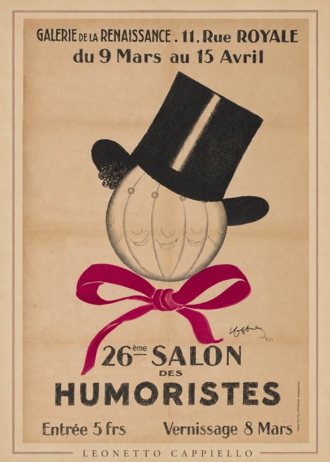 Leonetto Cappiello 26Ème Salon Des Humoristes No4 - Poszter