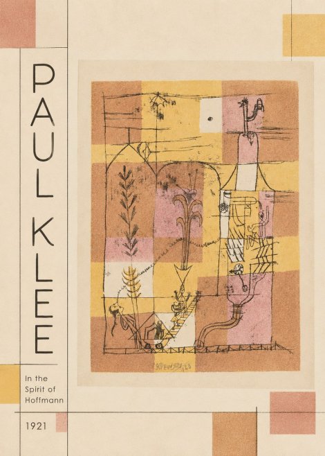Paul Klee In the Spirit of Hoffmann No2 - Poszter