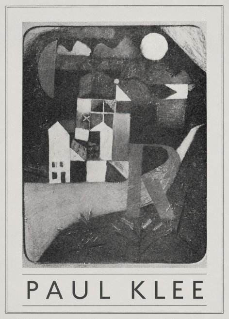 Paul Klee Village in the Mountains No5 - Poszter