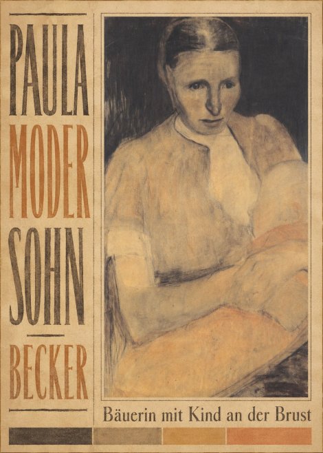 Paula Modersohn-Becker Bäuerin Mit Kind an Der Brust No5 - Poszter