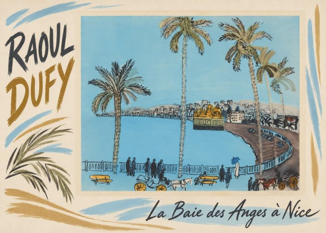 Raoul Dufy La Baie Des Anges À Nice No2 - Poszter
