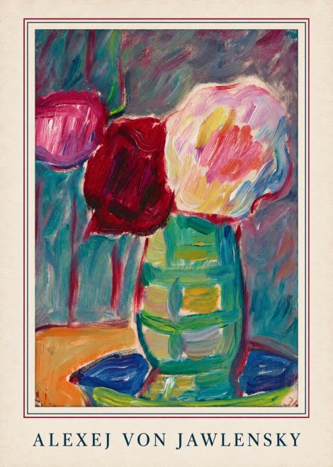 Alexej von Jawlensky Still Life with Flowers No4 - Poszter