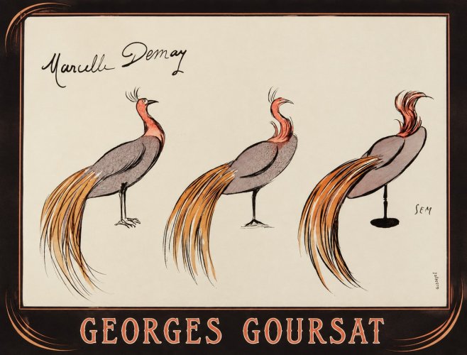 Georges Goursat Marcelle Demay No5 - Poszter