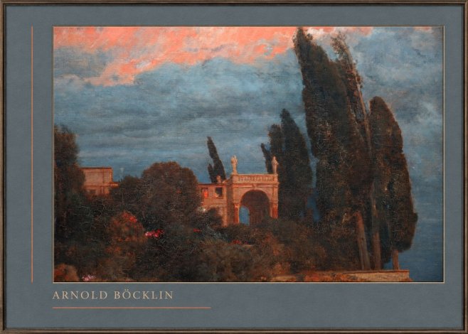 Arnold Böcklin Roman Villa No3 - Poszter