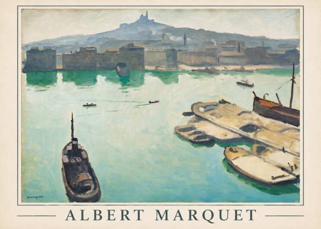 Albert Marquet Port of Marseille No1 - Poszter