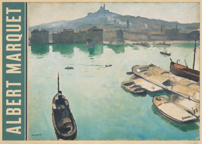 Albert Marquet Port of Marseille No2 - Poszter