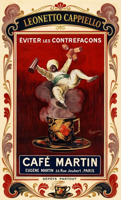 Leonetto Cappiello Café Martin No3 - Poszter