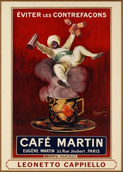 Leonetto Cappiello Café Martin No5 - Poszter