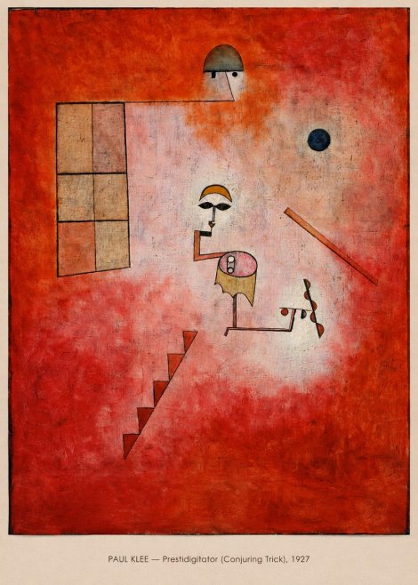 Paul Klee Prestidigitator (Conjuring Trick), 1927 No6 - Poszter