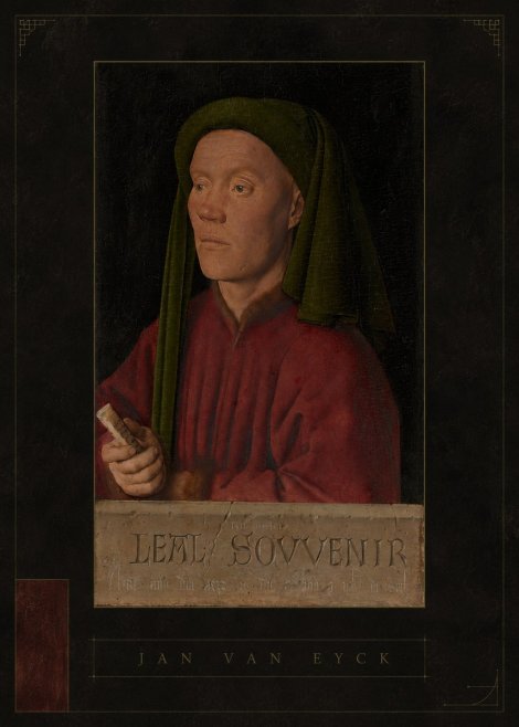 Jan van Eyck Léal Souvenir No4 - Poszter