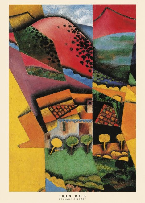 Juan Gris Paysage À Céret No6 - Poszter