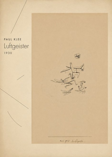 Paul Klee Luftgeister No2 - Poszter