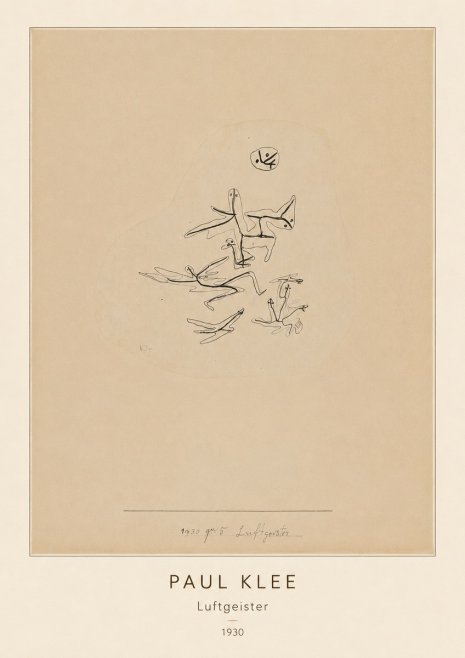 Paul Klee Luftgeister No3 - Poszter