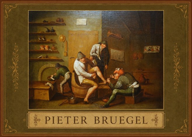 Pieter Bruegel The Foot Operation No1 - Poszter