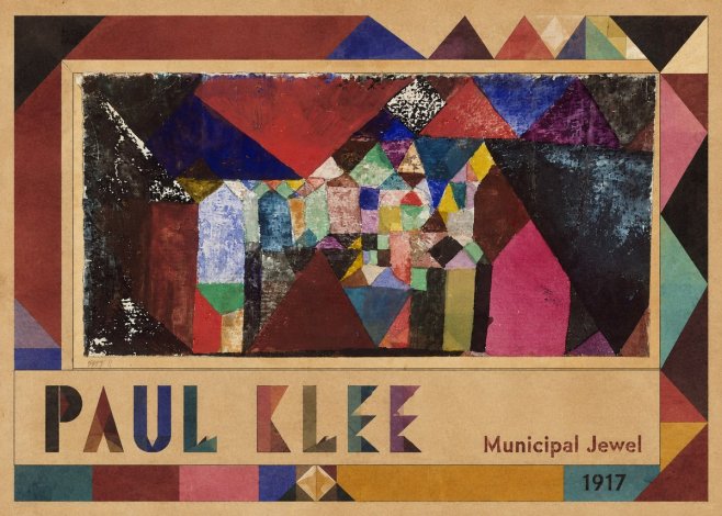 Paul Klee Municipal Jewel No1 - Poszter