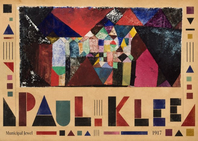 Paul Klee Municipal Jewel No5 - Poszter