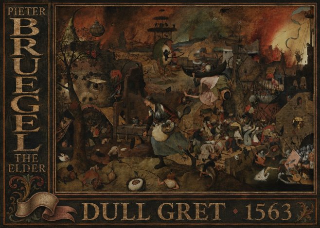 Pieter Bruegel Dull Gret III No3 - Poszter