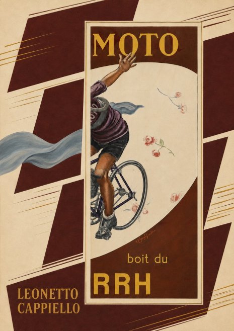 Leonetto Cappiello Moto Rrh No6 - Poszter
