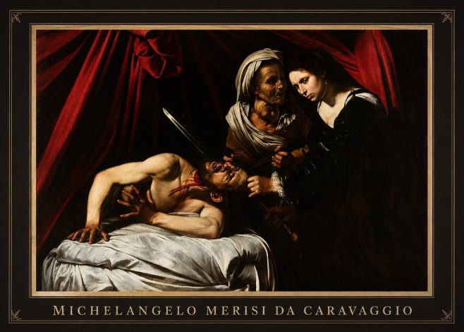Michelangelo Merisi da Caravaggio Judith Beheading Holofernes III No1 - Poszter
