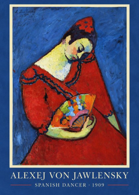 Alexej von Jawlensky Spanish Dancer No3 - Poszter