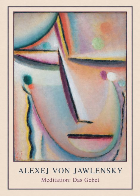 Alexej von Jawlensky Meditation: Das Gebet No4 - Poszter