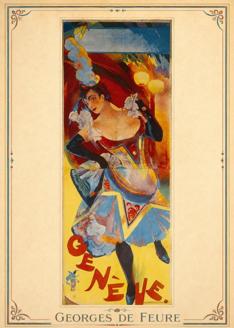 Georges de Feure Genève No3 - Poszter