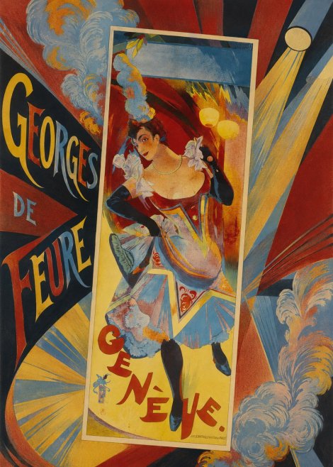 Georges de Feure Genève No5 - Poszter