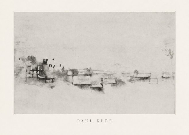 Paul Klee View of the Valley No4 - Poszter