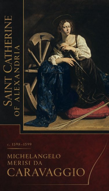 Michelangelo Merisi da Caravaggio Saint Catherine of Alexandria II No4 - Poszter