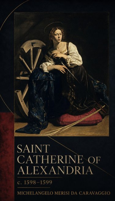Michelangelo Merisi da Caravaggio Saint Catherine of Alexandria II No6 - Poszter