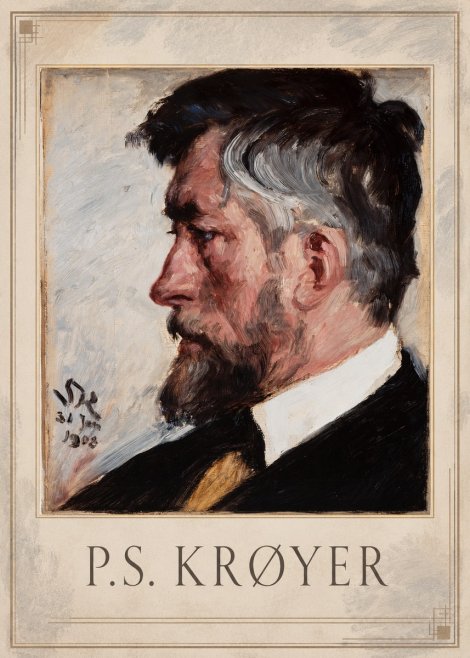 P.S. Krøyer Self-portrait IV No1 - Poszter