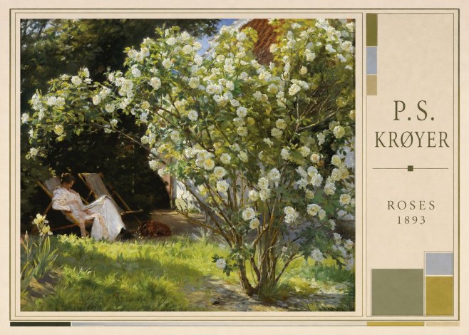 P.S. Krøyer Roses No3 - Poszter
