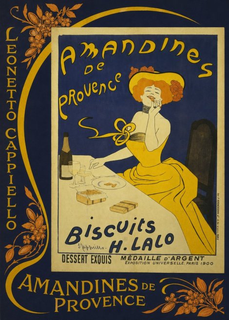 Leonetto Cappiello Amandines De Provence Biscuits H. Lalo III No2 - Poszter