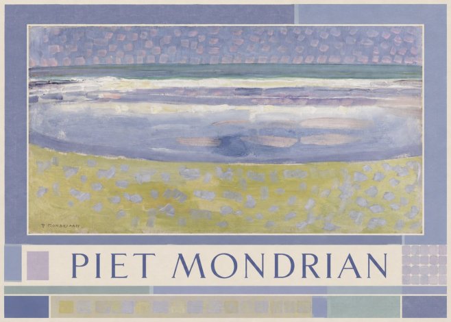 Piet Mondrian The Sea No1 - Poszter