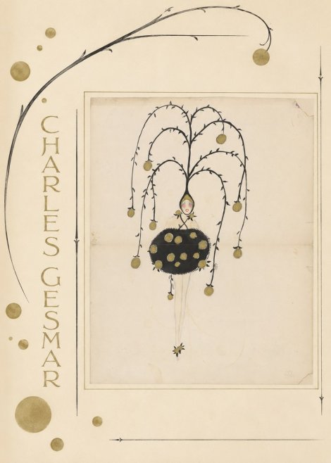 Charles Gesmar Figure with Hanging Orbs No3 - Poszter