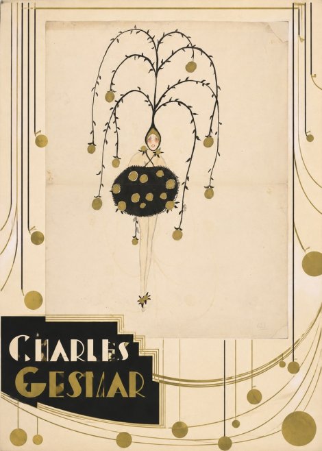 Charles Gesmar Figure with Hanging Orbs No6 - Poszter