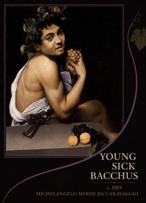 Michelangelo Merisi da Caravaggio Young Sick Bacchus No4 - Poszter