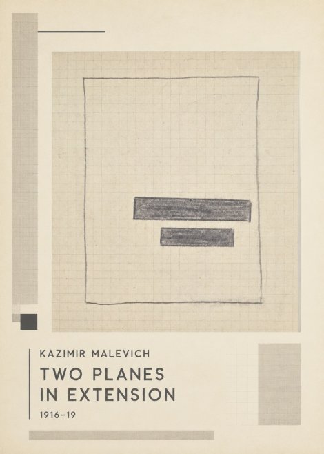 Kazimir Malevich Two Planes in Extension No1 - Poszter