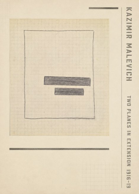 Kazimir Malevich Two Planes in Extension No2 - Poszter