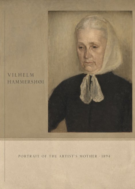 Vilhelm Hammershøi Portrait of the Artist's Mother · 1894 No5 - Poszter