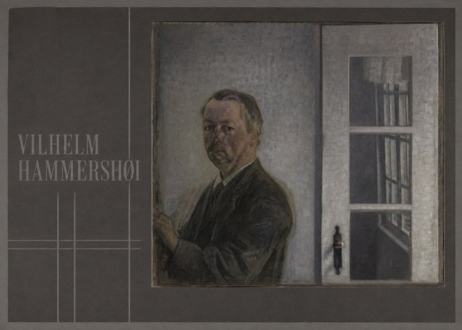 Vilhelm Hammershøi Self-portrait II No3 - Poszter