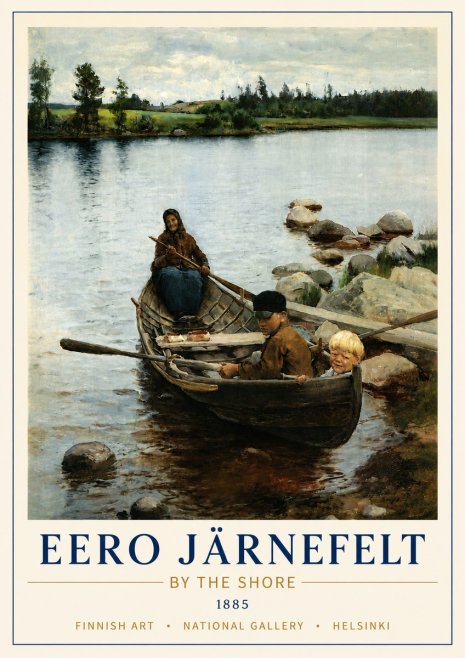 Eero Järnefelt By the Shore No4 - Poszter