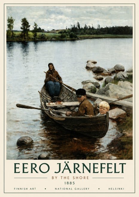 Eero Järnefelt By the Shore No6 - Poszter